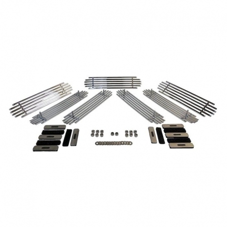 Set inserturi grila fata JEEP WRANGLER JK (2007-2017)
