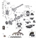 Kit suporti motor si cutie JEEP WRANGLER YJ 4.0L (1987-1995)