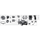 Crown 4805856AA Proiector ceata JEEP WRANGLER JK (2007-2009)
