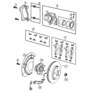 Set placute frana fata JEEP RENEGADE BU 1.6 TD (2014-2018)
