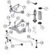 Pivot bascula inferioara fata SWAG JEEP CHEROKEE KJ (2002-2007)
