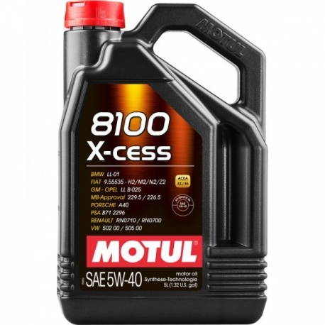 Ulei motor MOTUL 8100 X-CESS 5W40 5L