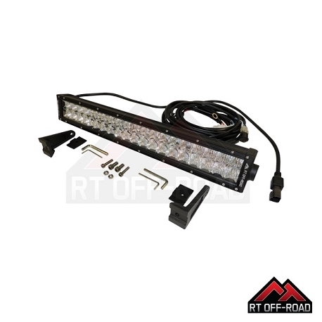 Bara LED DUAL 21.5" 120W 7200 lumeni JEEP WRANGLER JK