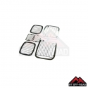 Set grile protectie lampi JEEP WRANGLER YJ (1987-1995)