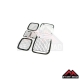 Set grile protectie lampi JEEP WRANGLER YJ (1987-1995)